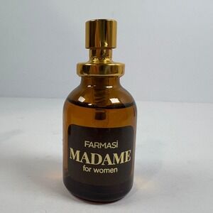 Farmasi Madame‎ for Women Amber Glass Perfume Bottle 50ml